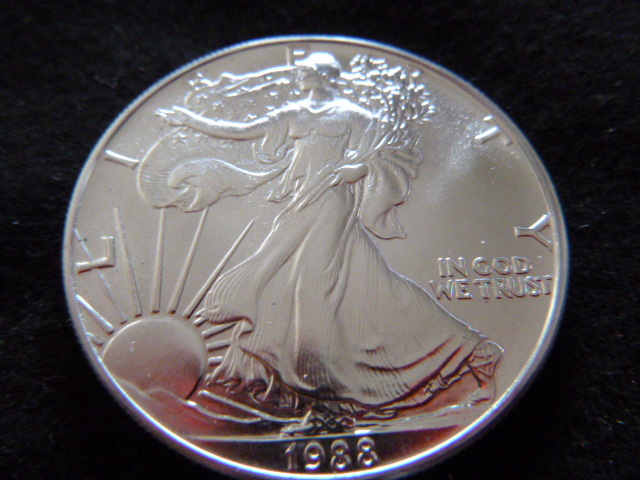 1988 American Silver Dollar