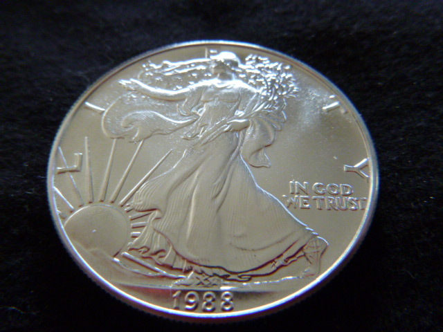 1988 American Silver Dollar
