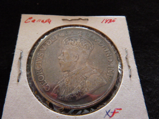 1936 Canadian Silver Dollar