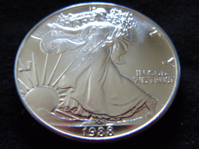 1988 American Silver Dollar