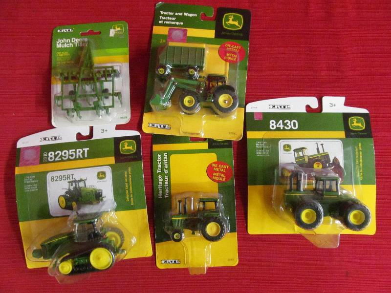 John Deere tractors,