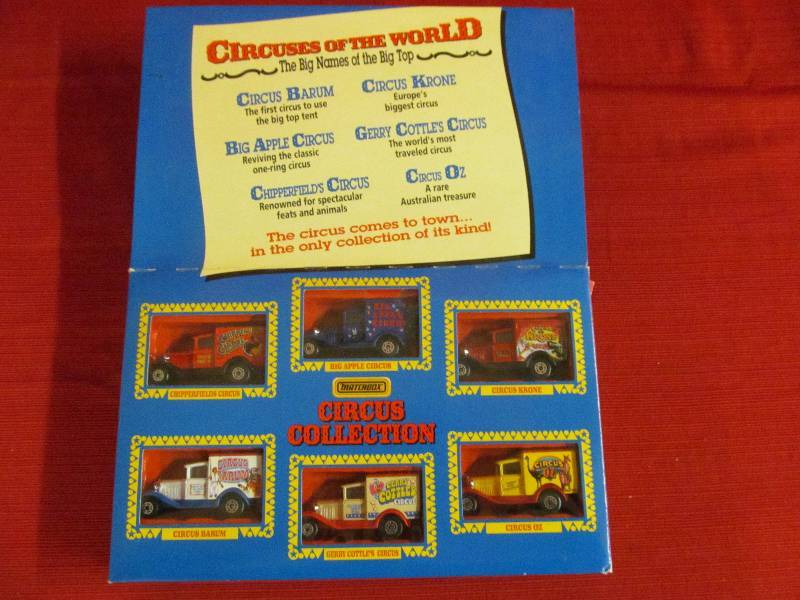 Match box  m Circus set