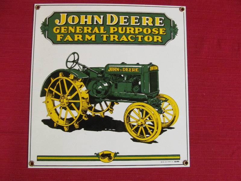 john Deere sign