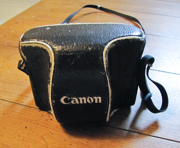 Canon A35 F with protective case