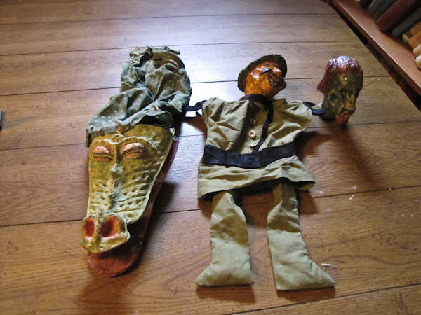 Antique German puppets