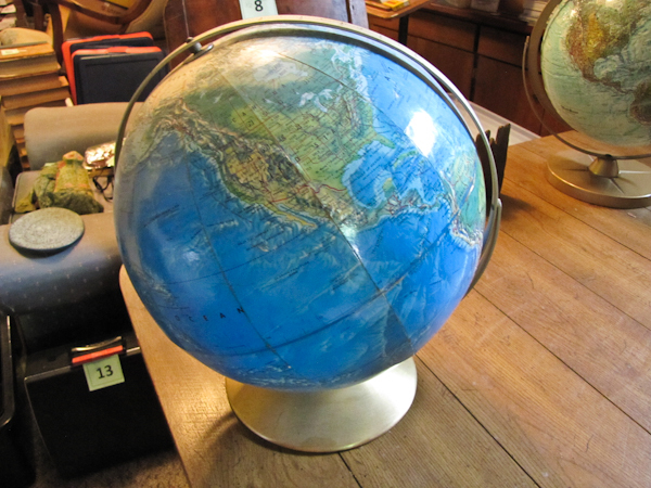 vintage globe