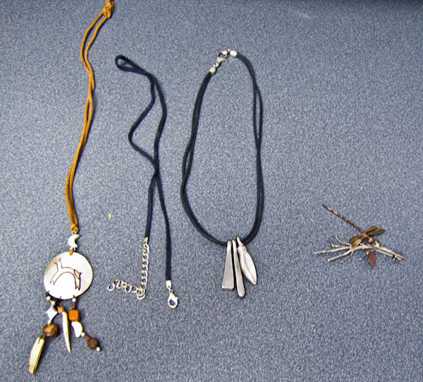 four jewelry items