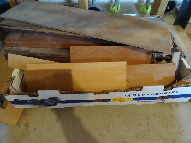 Misc exotic hard woods.