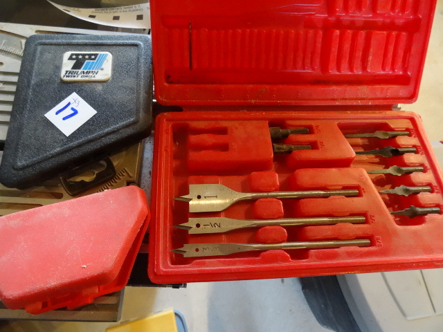 Wood drill bit set