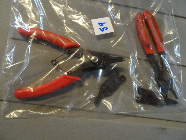 2 e clip and c clip pliers