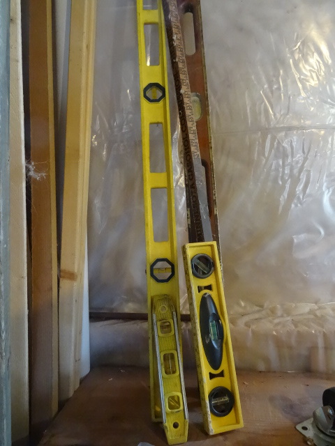 Misc levels and yard stick