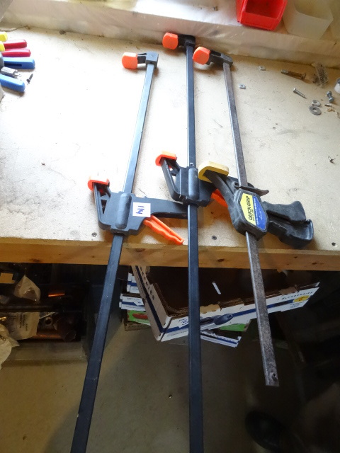 3 quick clamps