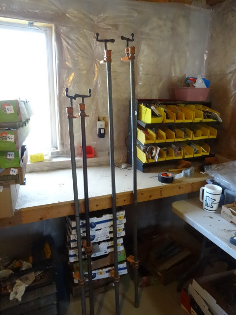 4 large bar clamps