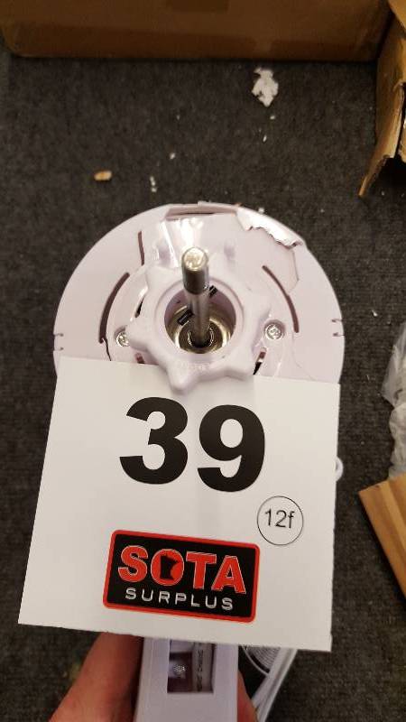 lot 39 image: Optimus 16 Oscillating Stand Fan with Remote