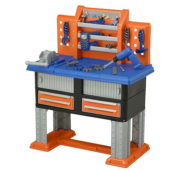 lot 58 image: 38pc Deluxe Workbench OrangeBlue