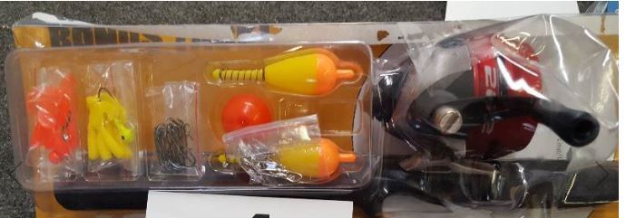 lot 125 image: ZEBCO THE FAMOUS 202 ROD & REEL  TACKLE COMBO