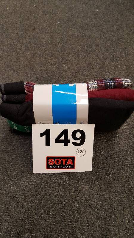 lot 149 image: HATHAWAY MENS BOXERS 3-PK  XL
