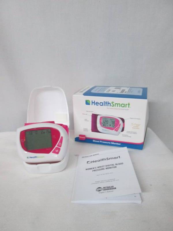 lot 47 image: Healthsmart Womens Auto Blood Pressure Monitor