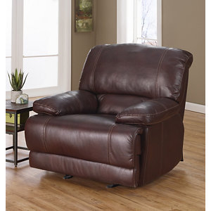 lot 6 image: McLeland Design Leather-Look RockerRecliner