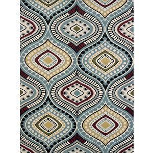 lot 9 image: Revel Multi 8 x 11 Area Rug