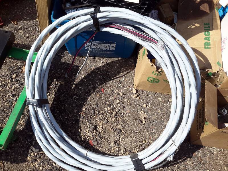 lot 26 image: Large lot of Electrical Items.. See pictures.. Includes roll of 100 Amp Service wire