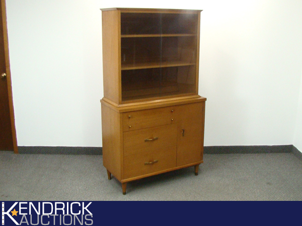 Mid Century Solid Wood Scandinavian Design Hutch