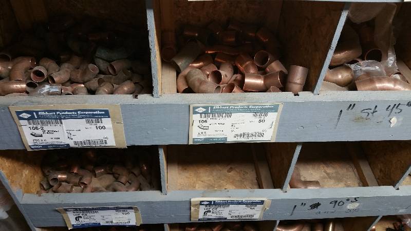Huge Assortment of Pipe Fittings