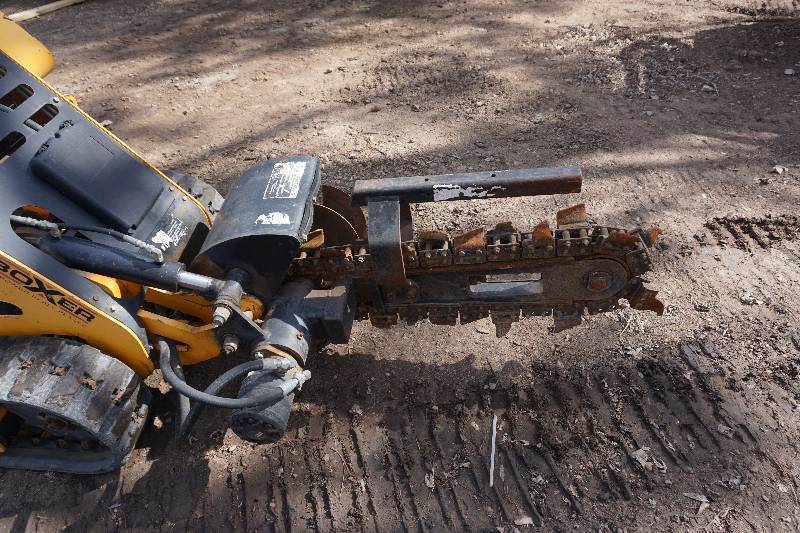 Boxer Brand Mini Tracked Trencher