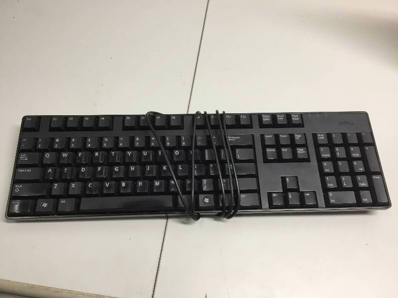 COMPUTER, MONITOR, KEYBOARD AND MOUSE