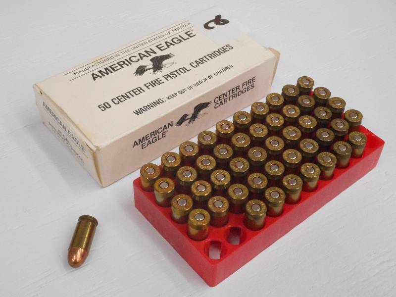 lot 2 image: (48) Rounds American Eagle .45-Auto...