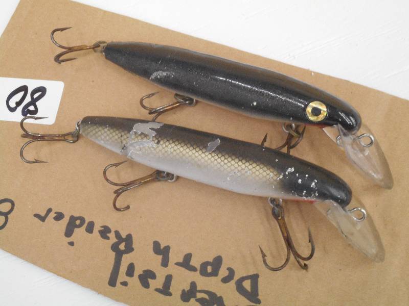 lot 80 image: (2) 8 BucherTail Depth Raider Musk...