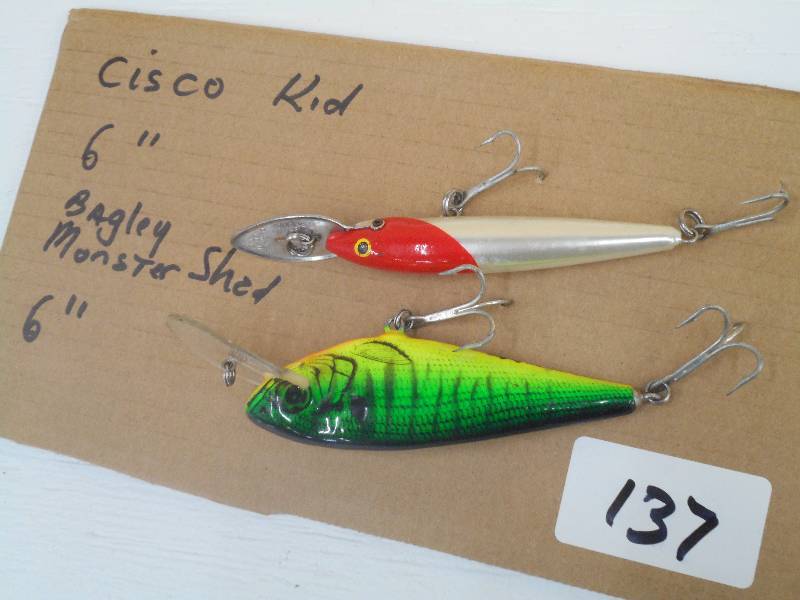 lot 137 image: (1) 6 Cisco Kid & (1) 6 Bagley Mo...