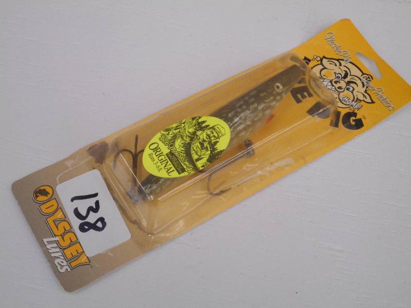 lot 138 image: (1) New Oddysey The Pig 6 Muskie L...