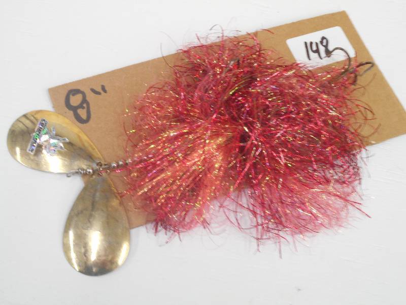 lot 148 image: (1) 8 Muskie Spinner Lure ...