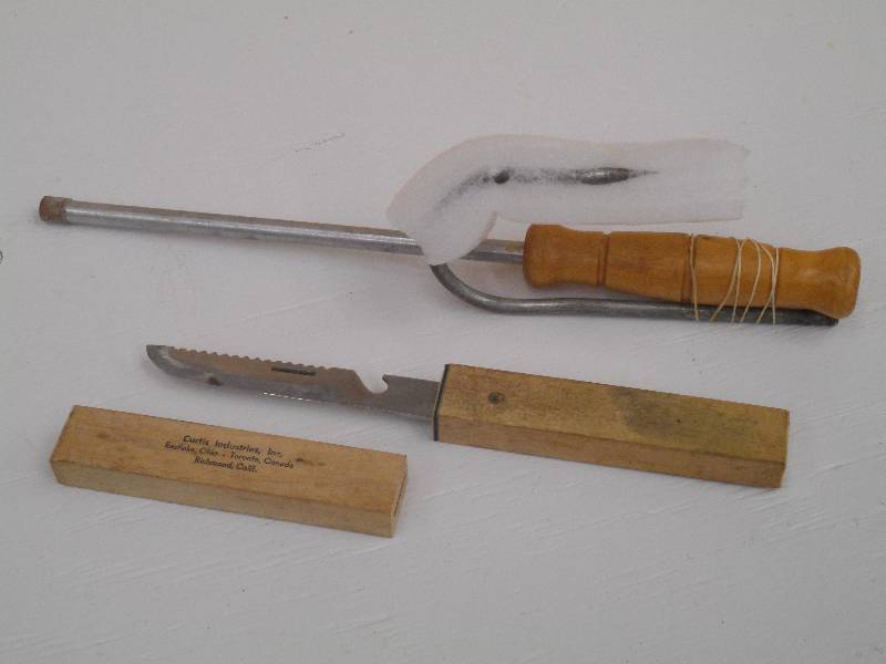 lot 214 image: Lot Of (1) Boating Knife & (1) Galf...