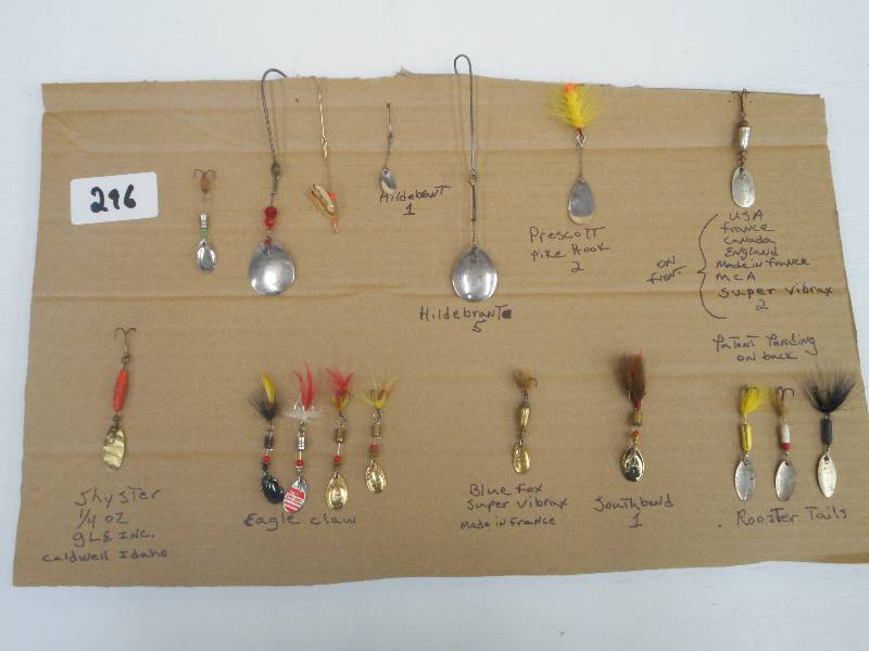 lot 296 image: Lot Of (17) Assorted Spinning Lures...