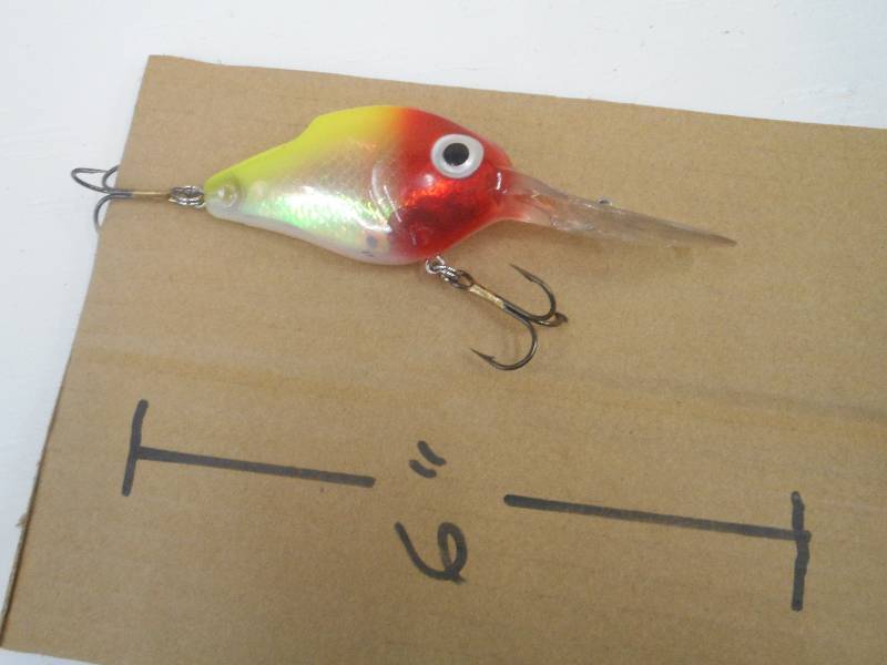 lot 299 image: (1) 5 Muskie Crankbait Lure ...