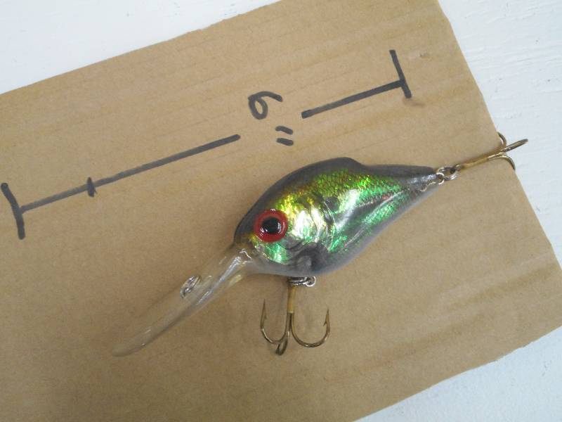 lot 307 image: (1) 6 Muskie Crankbait Lure ...