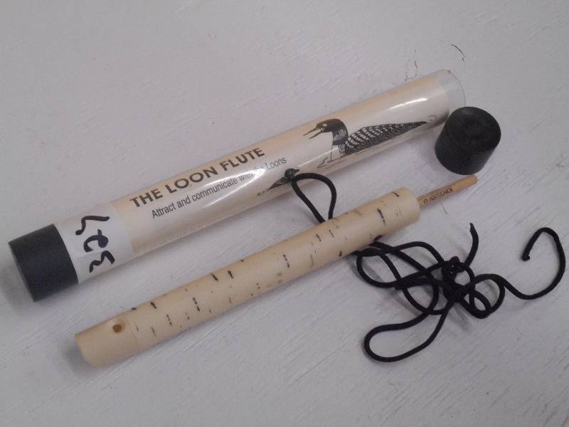 lot 327 image: The Loon Flute Loon Call Set, Dupli...