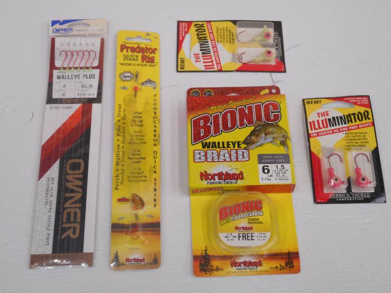 lot 346 image: Lot Of Assorted New Jig & Tackle Se...