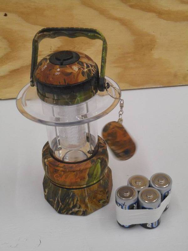 lot 351 image: Like New Cabelas Camp Lantern With ...