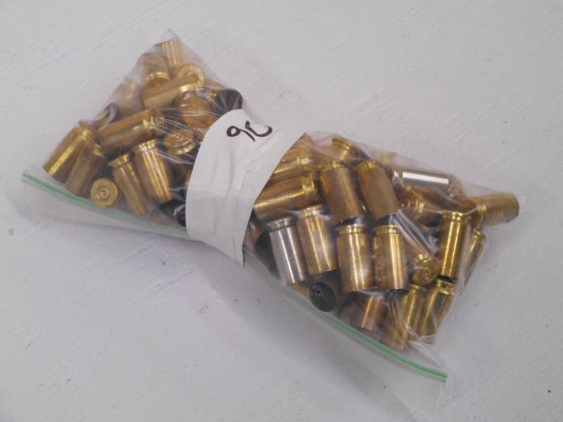 lot 353 image: Lot Of (90) Spent Brass Casings, 40...
