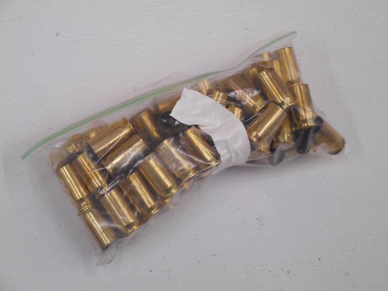 lot 355 image: Lot Of (71) Spent Brass Casings, 45...