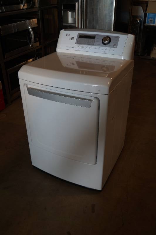 LG Gas Dryer in White