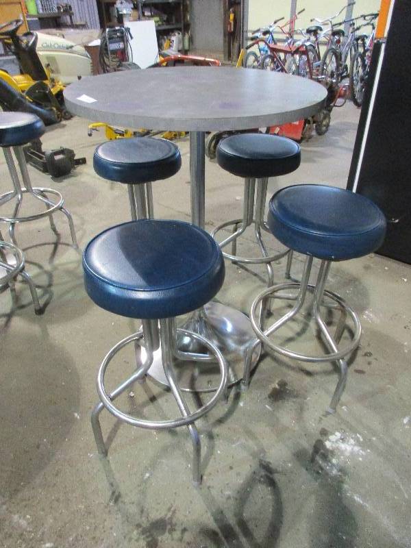 High Top Table and stools
