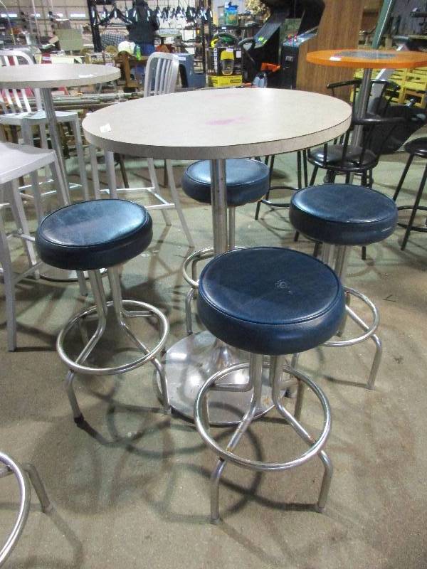High Top Table and stools