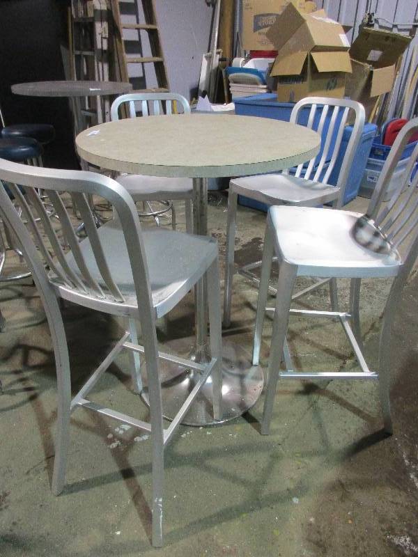 High Top Table and stools