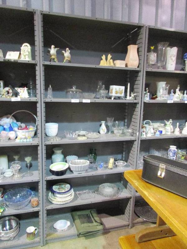 Contents of shelf unit
