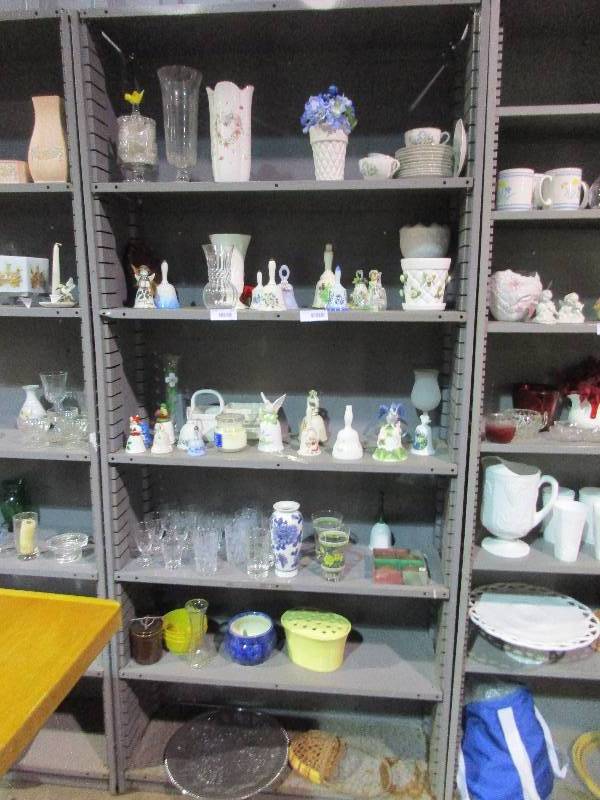 Contents of shelf unit