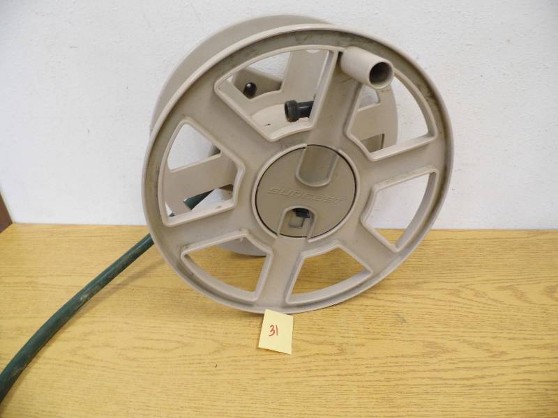 lot 31 image: Suncast Wall Mount Hose Reel